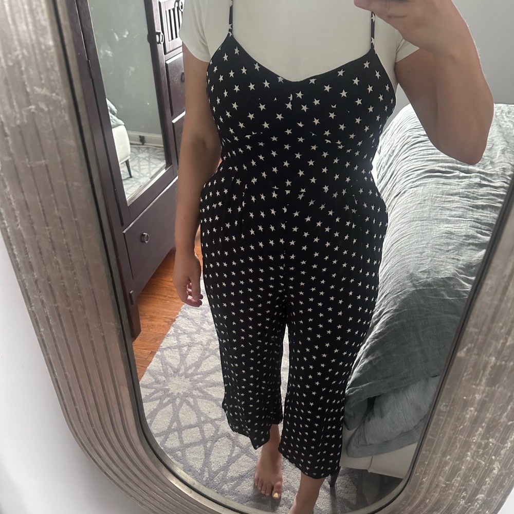 J. Crew wide leg navy jumpsuit - Picture 11 of 11